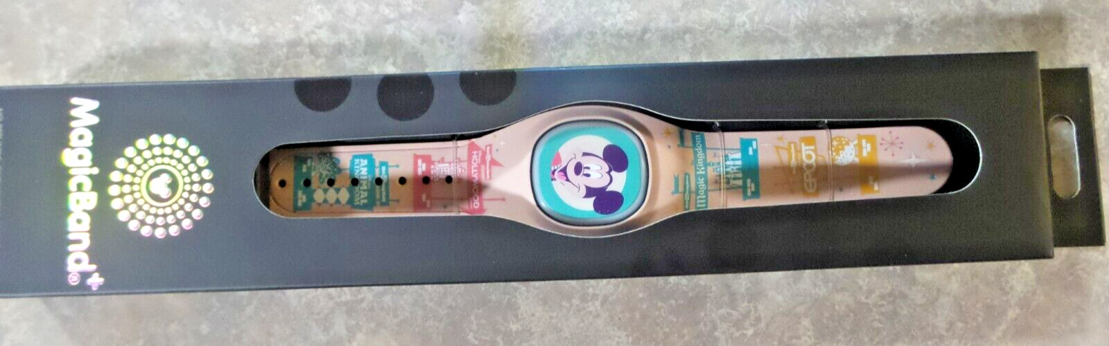 2024 Disney Parks Mickey Mouse Play in the Parks MagicBand+ Plus Unlinked