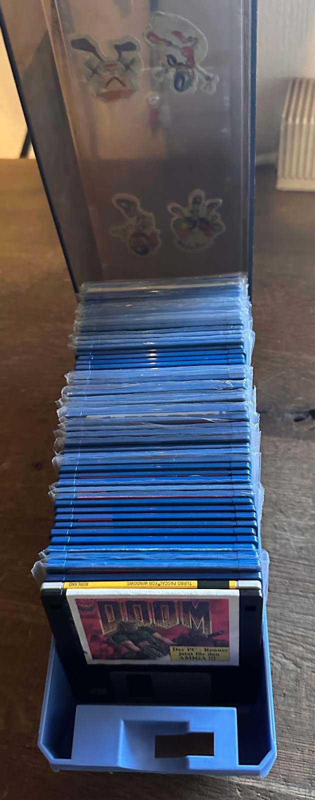 Commodore Amiga Cover Disk Collection AMIGA FORMAT ... X 52 Disk - Untested