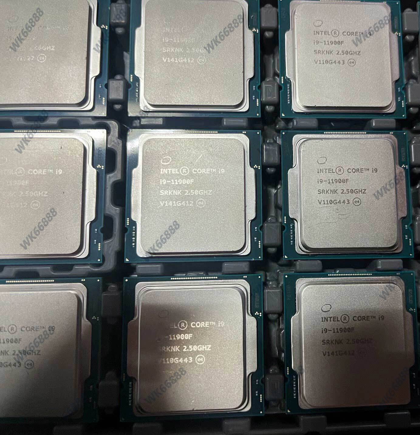 Intel Core I9-11900F  i9 8-core 2.5GHz LGA 1200 65W CPU processor