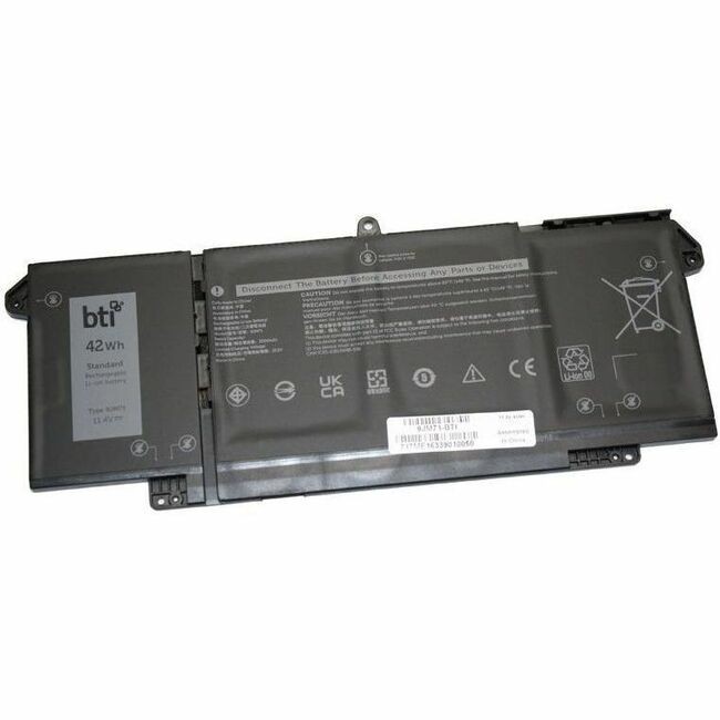 BTI 3-Cell 42Whr Replacement Li-Ion Battery for Select Dell 9JM71-BTI