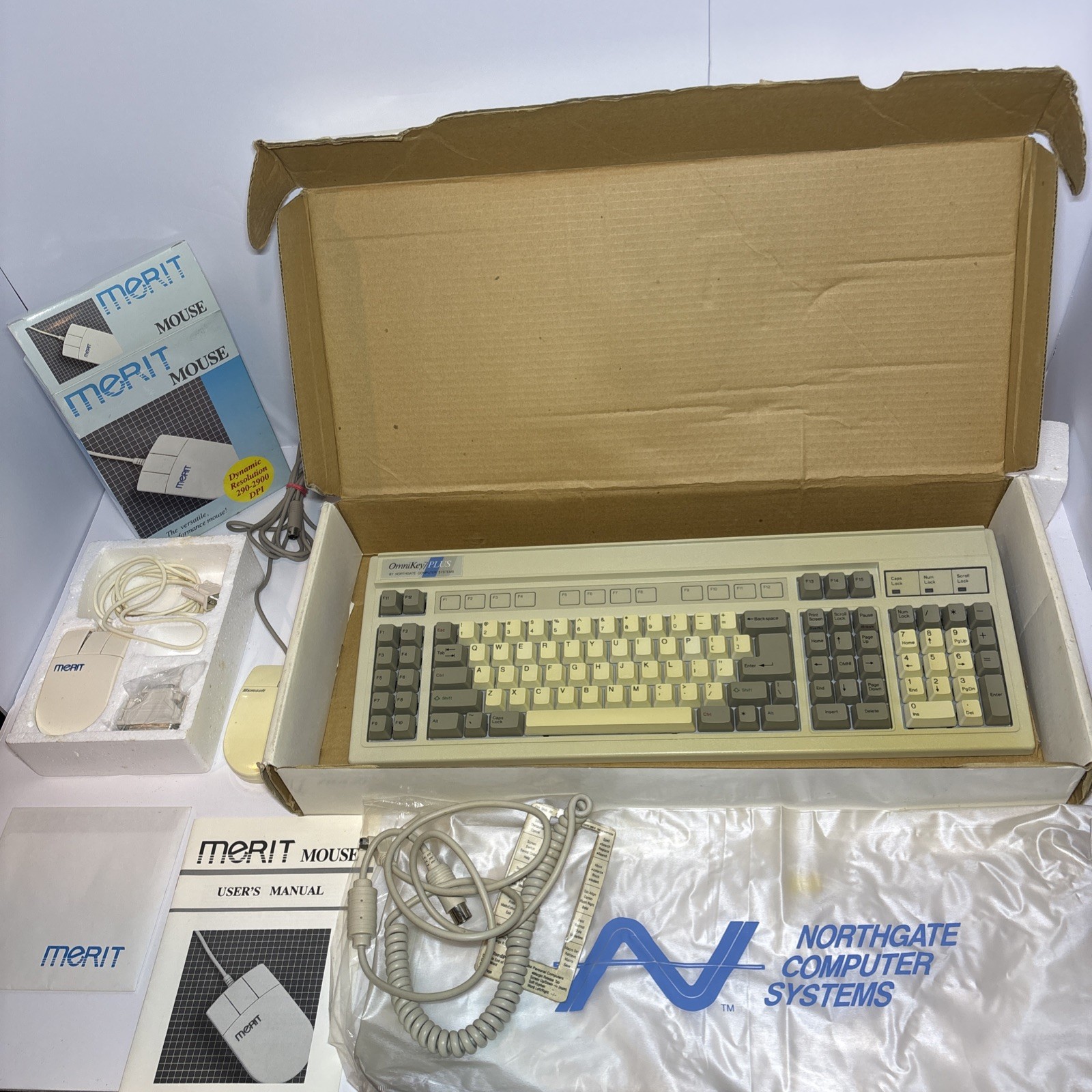 Northgate OmniKey PLUS Mechanical Keyboard – WITH BOX & ACCESSORIES