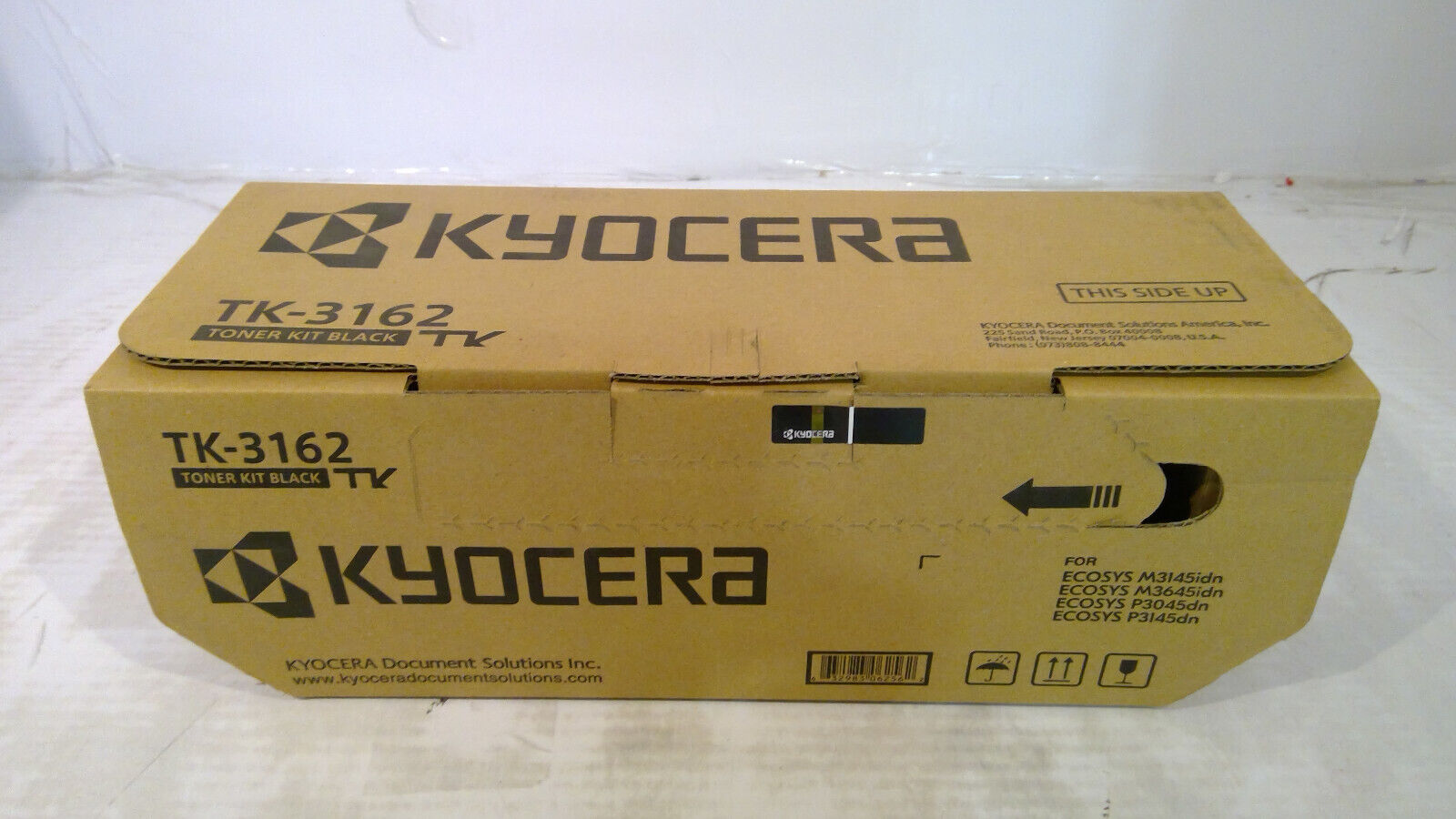 Genuine Kyocera TK-3162 Black Toner Cartridge 1T02T90USV