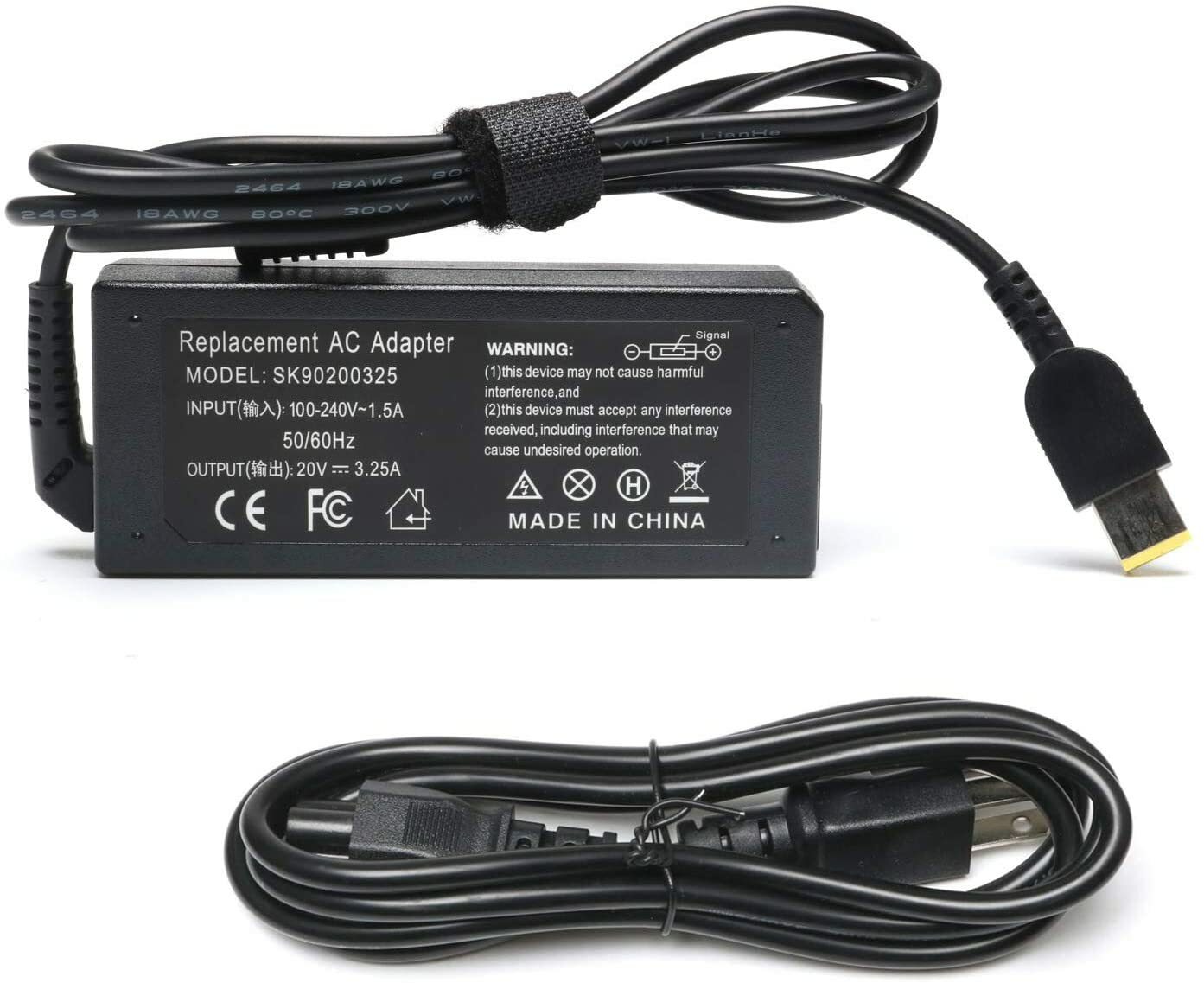 65W Ac Adapter Laptop Charger for Lenovo Essential G500 G500s G505 G505s G510