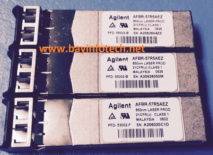 HP Agilent AFBR-57R5AEZ 1000Base-SX 4Gps SFP 850nm Avago Original  "Lot of 5"