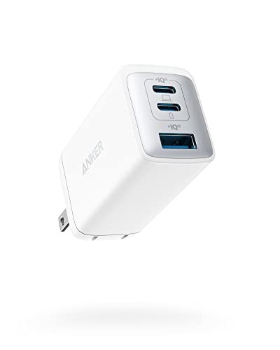 Anker PowerPort III 3-Port 65W Pod USB PD Charger White