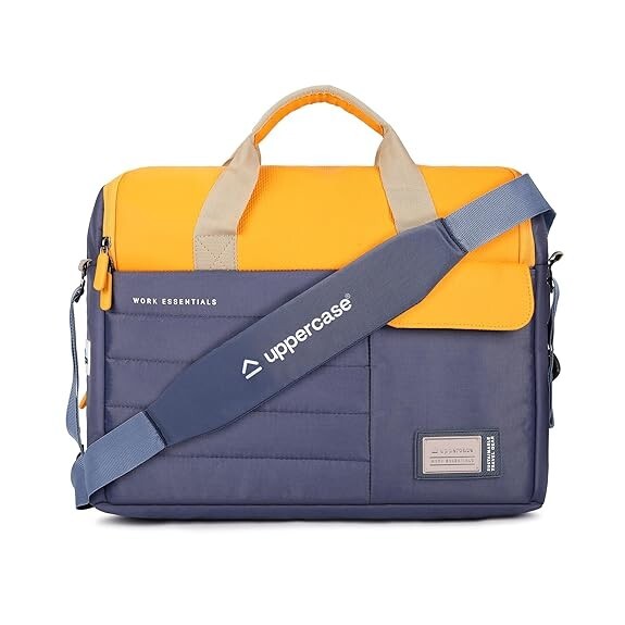 Professional Laptop (15.6') Messenger Bag with Tablet Compartment & Multiple