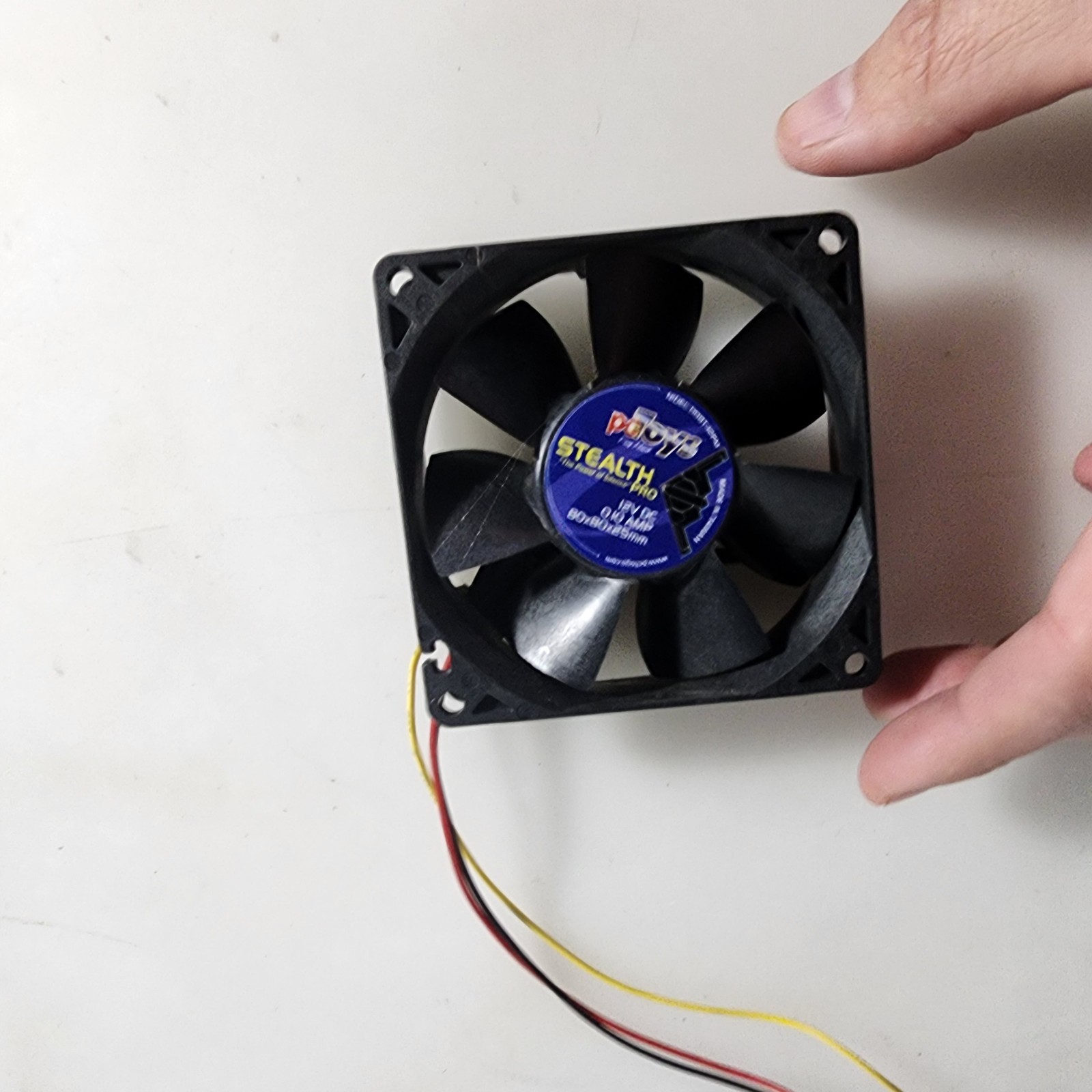 Vantec Stealth 92mm Double Ball Bearing Silent Case Fan SF9225L TD8038A 12V