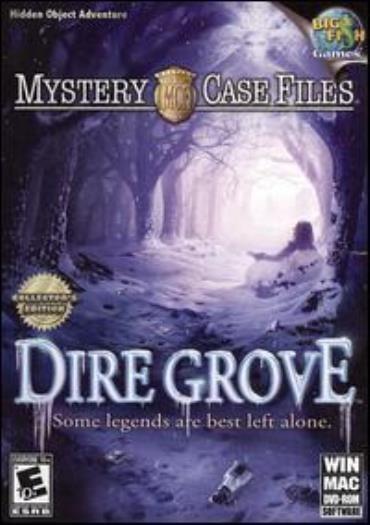 Mystery Case Files: Dire Grove PC MAC DVD seek find hidden object puzzle game