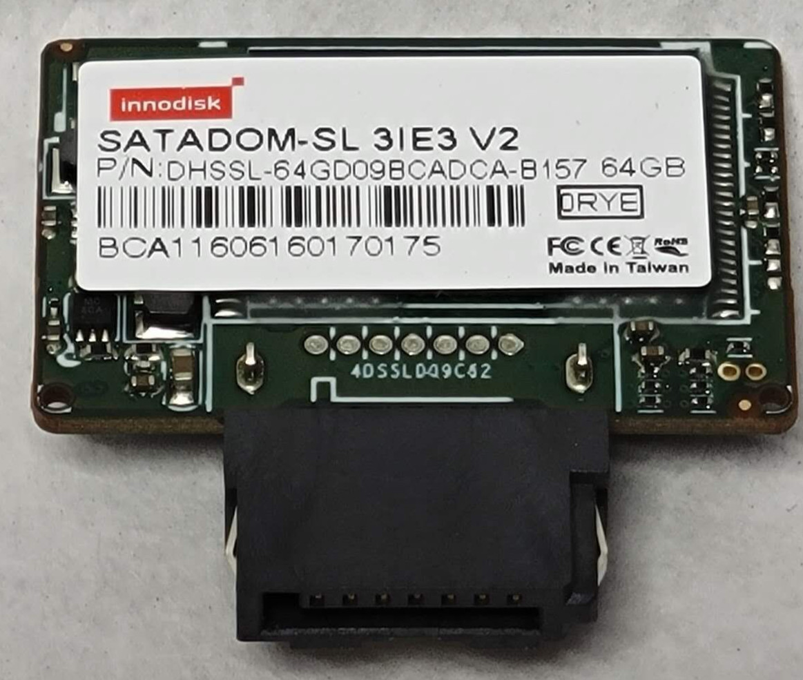 Innodisk SATADOM-SL Internal Boot 64GB 6Gbps SSD No Cable