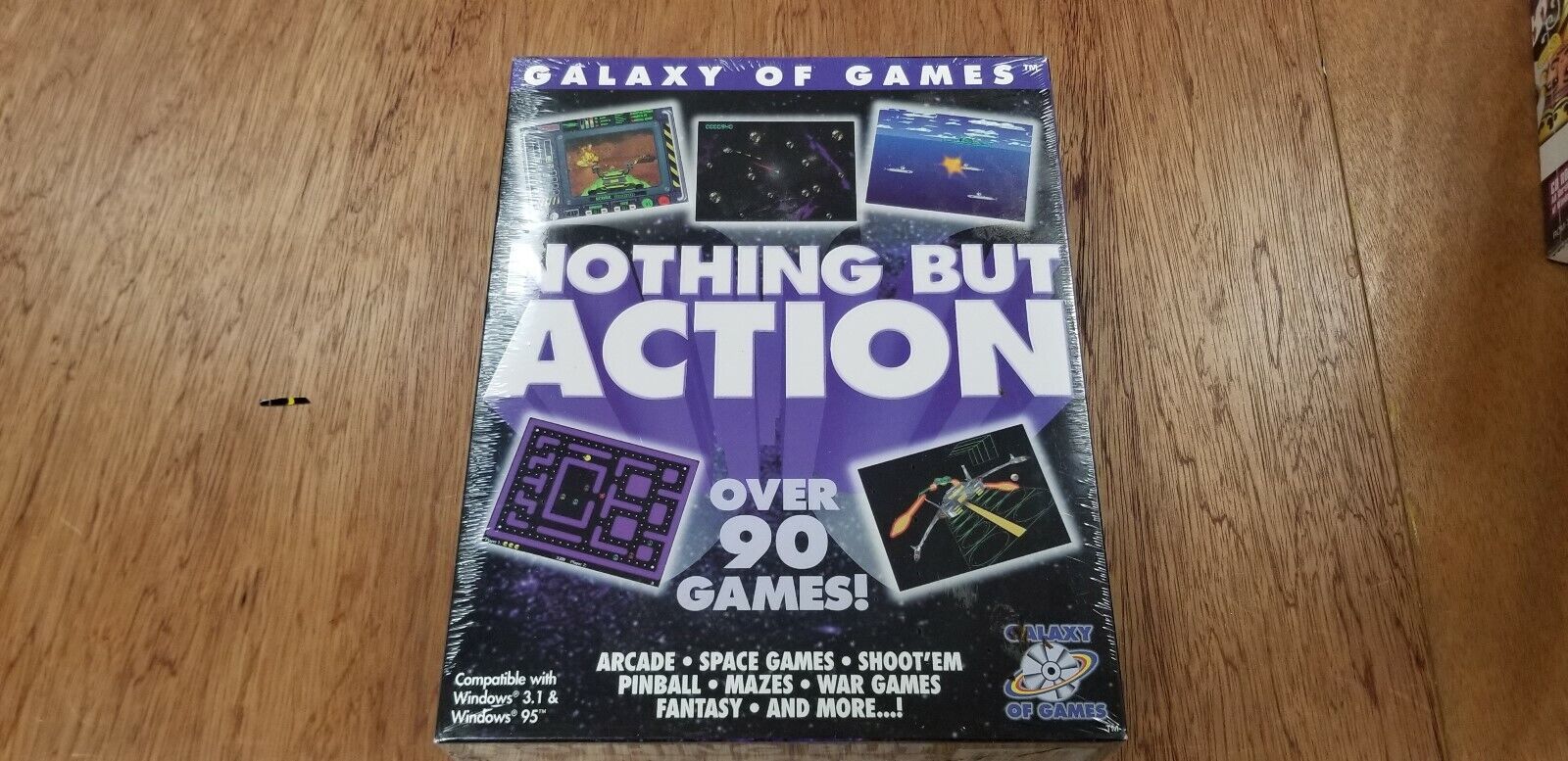 Galaxy of Games Win 3.1 and Win95 Sealed Box Fast Shipping