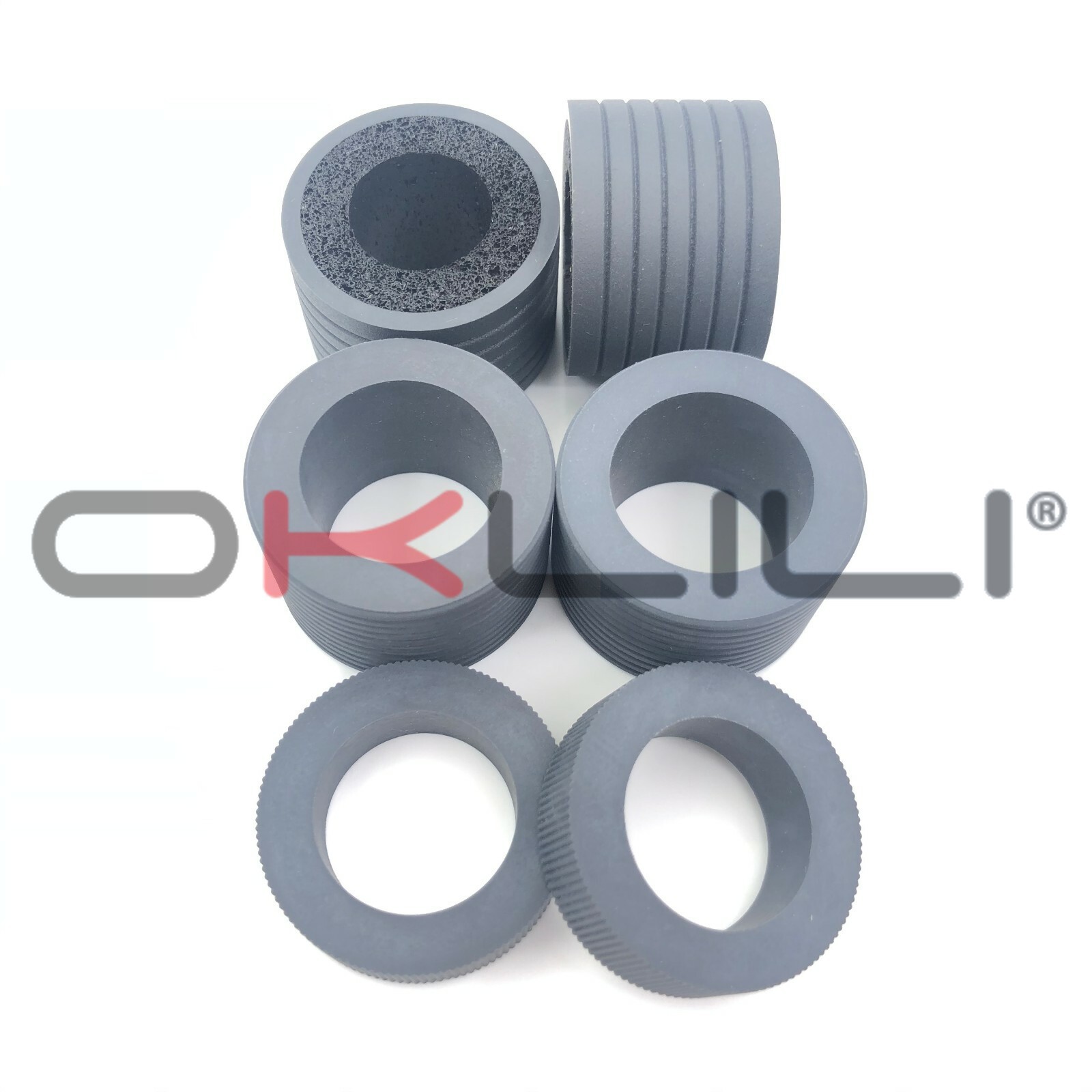 10X PA03575-K013/12/11 Pick Brake Separator Roller Tire Fujitsu Fi-6400 Fi-6800