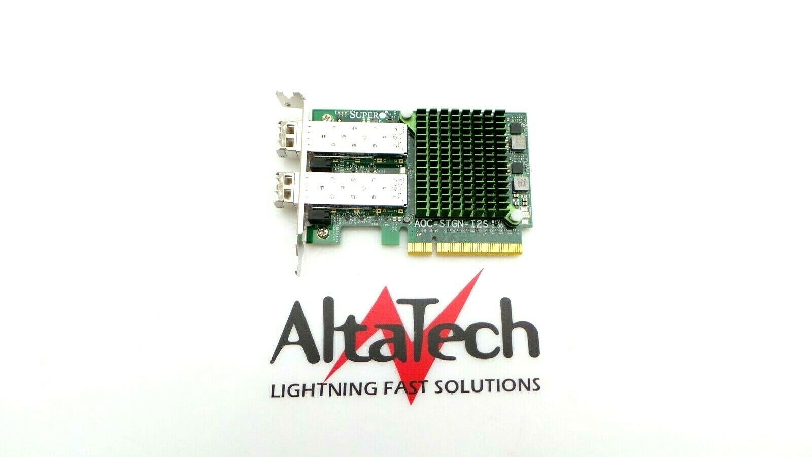 SuperMicro AOC-STGN-I2S Dual Port 10GbE SFP+ NIC Network Interface Card
