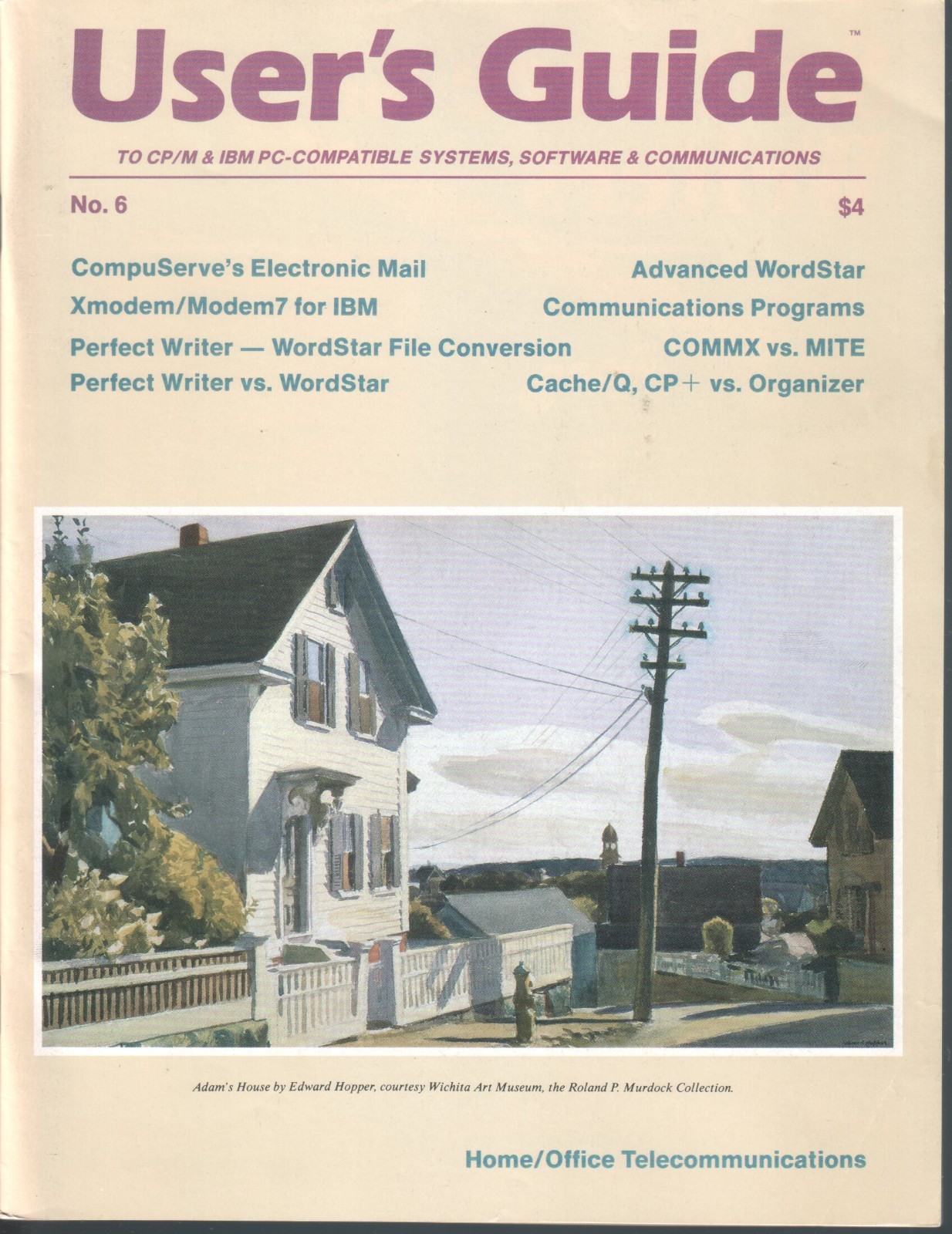 Microsystems CP/M and S-100 Users Guide Magazine Vol 1 No 6 December 1983