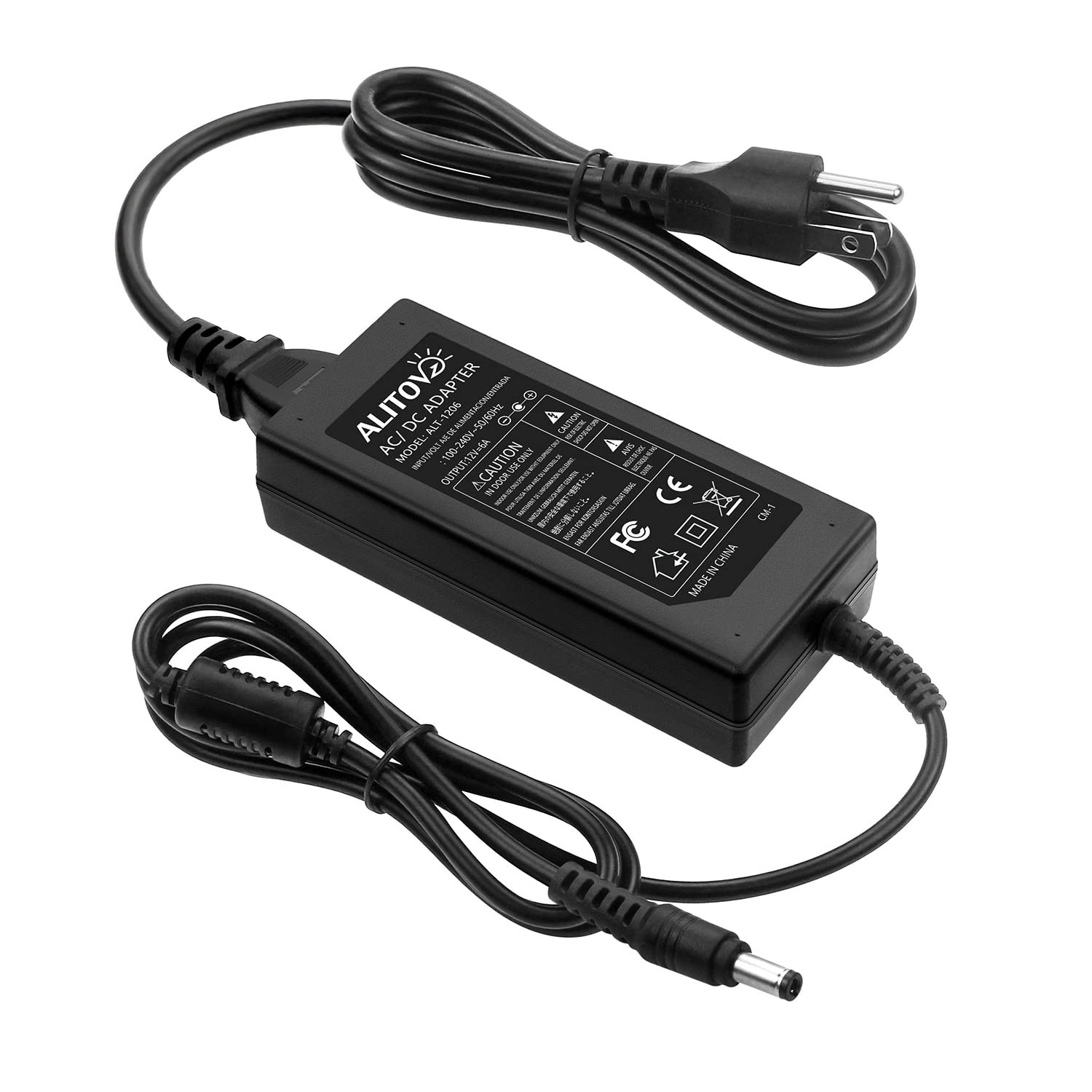 12v Power Supply 6a 72w Ac To Dc Adapter 100~240v Ac To Dc 12 Volt 6 Amp