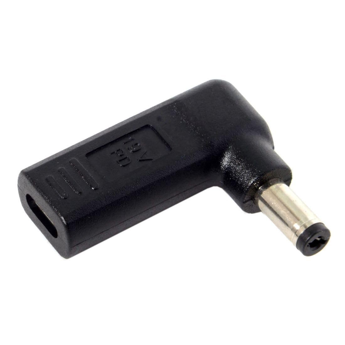 chenyang CY USB 3.1 Type C USB-C to Rectangle DC Plug 5.5mmx2.1mm adapter