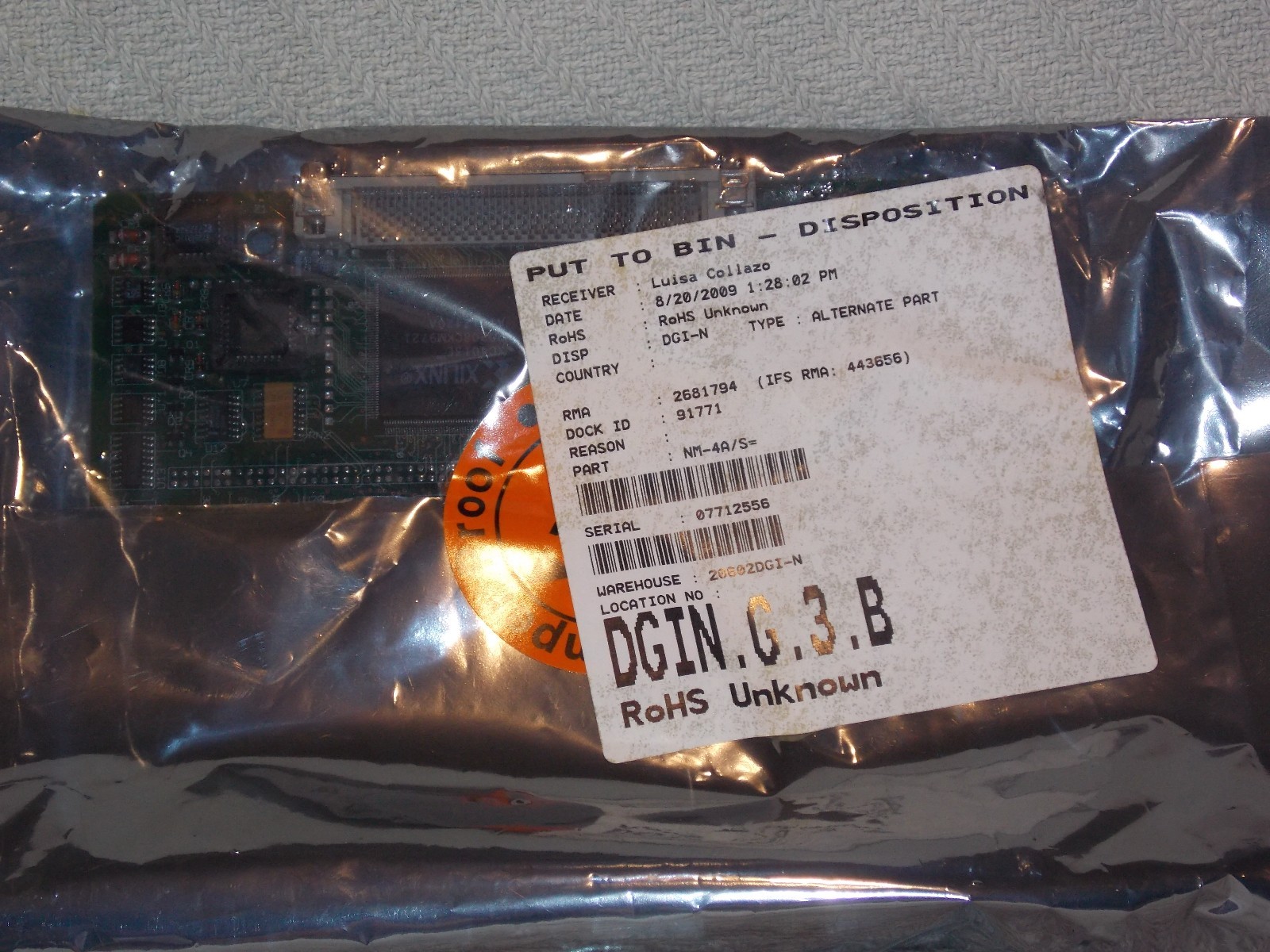 New Out of Box Cisco NM-4A/S Network Module