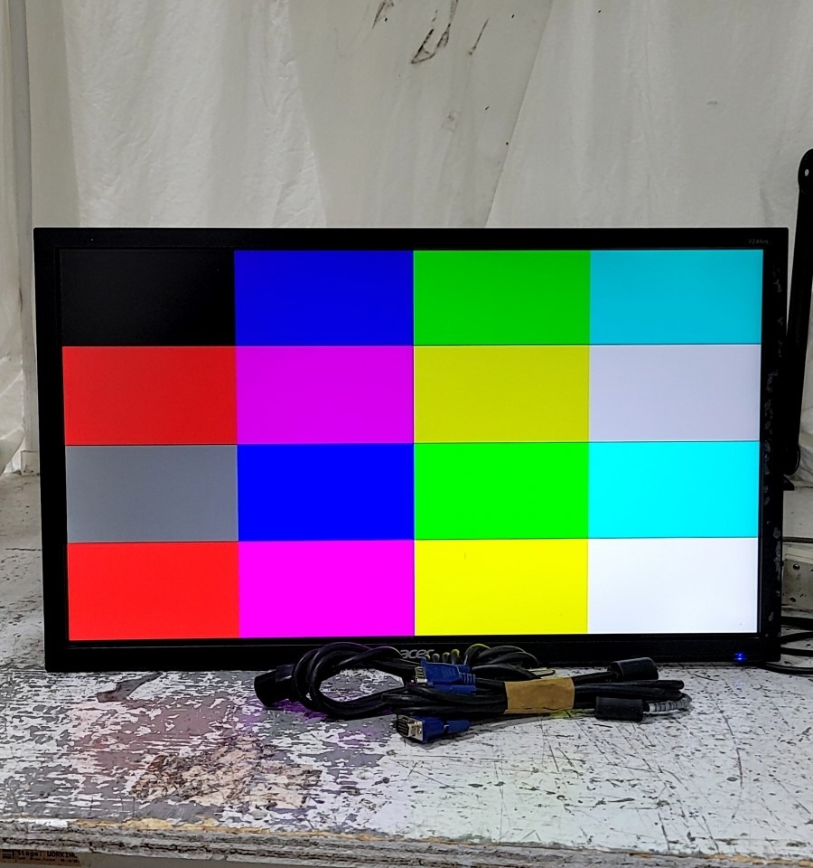 ACER V246HL UM.FV6AA.004 LCD Monitor 24" GRADE B SEE NOTES