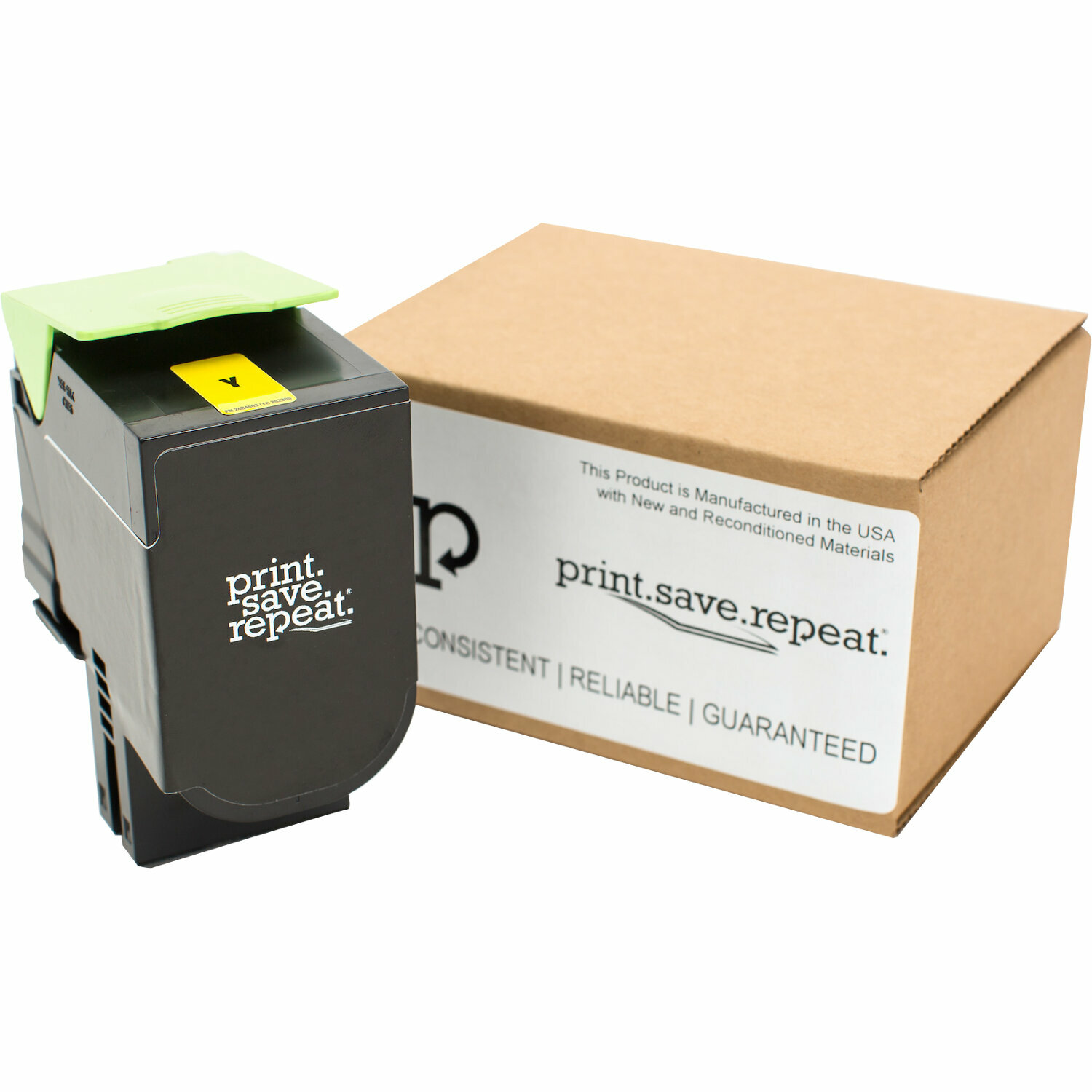 Print.Save.Repeat Lexmark 71B10Y0 Yellow Toner Cartridge CS317 CS417 CX317 CX417