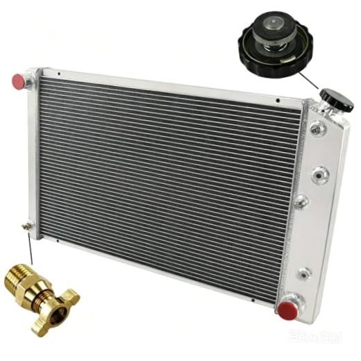 4 Row Aluminum Radiator For 1973-1990 Chevy Caprice C10 C20 C30 K10 K20 K30