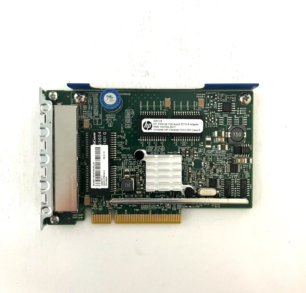 HPE 629133-002 331FLR HSTNS-BN71 1Gb 4-Port Ethernet Adapter Card (Lot of 2)