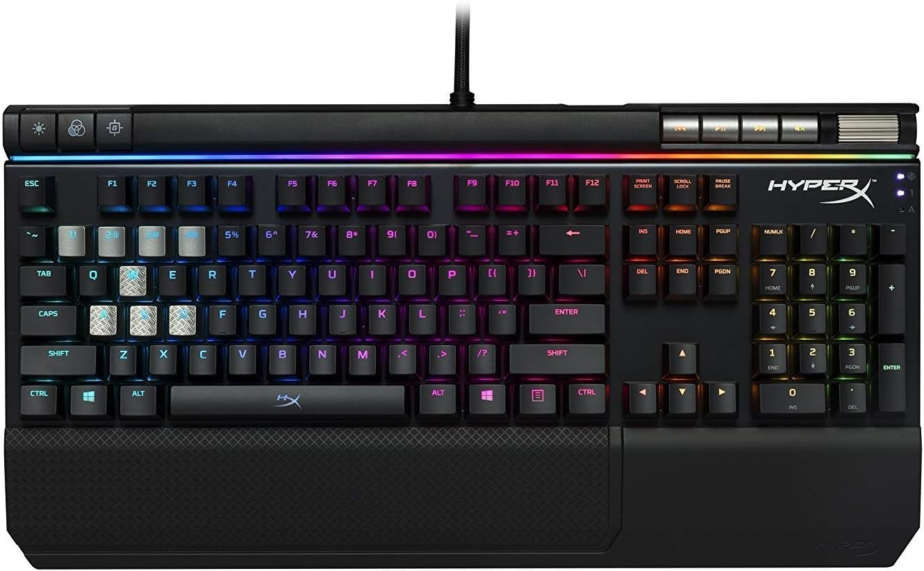 HyperX Alloy Elite RGB - Mechanical Gaming Keyboard - Software-Based Light