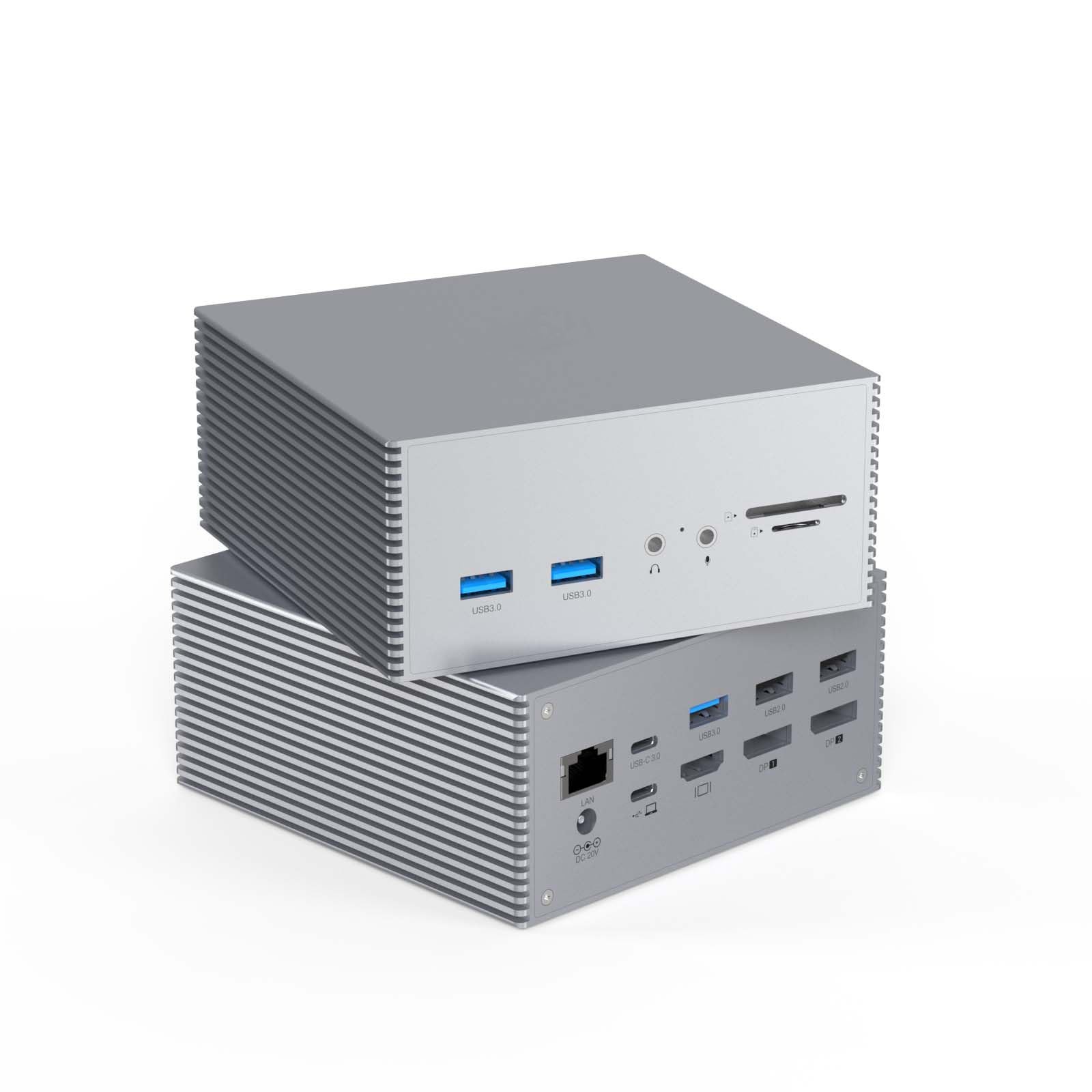 Tiergrade Upgraded Universal USB-C 4K Triple Display Display for macOS