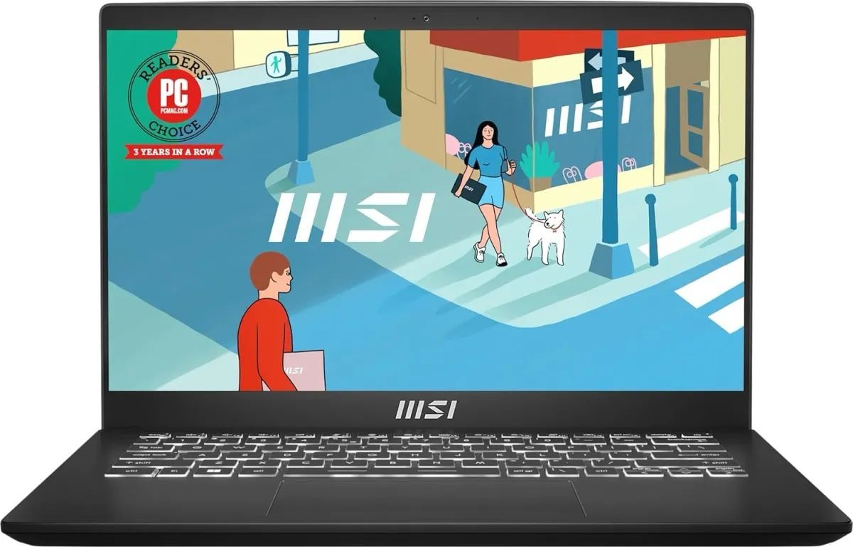 MSI Modern 14 C12M 14" i3-1215U 8GB RAM 512GB SSD- Good Refurbished