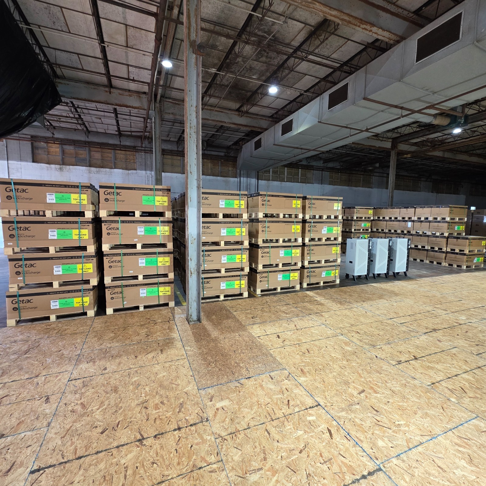 Lot of (419) Getac LocknCharge Charging Cabinets — New Sealed — MSRP $3M +/-