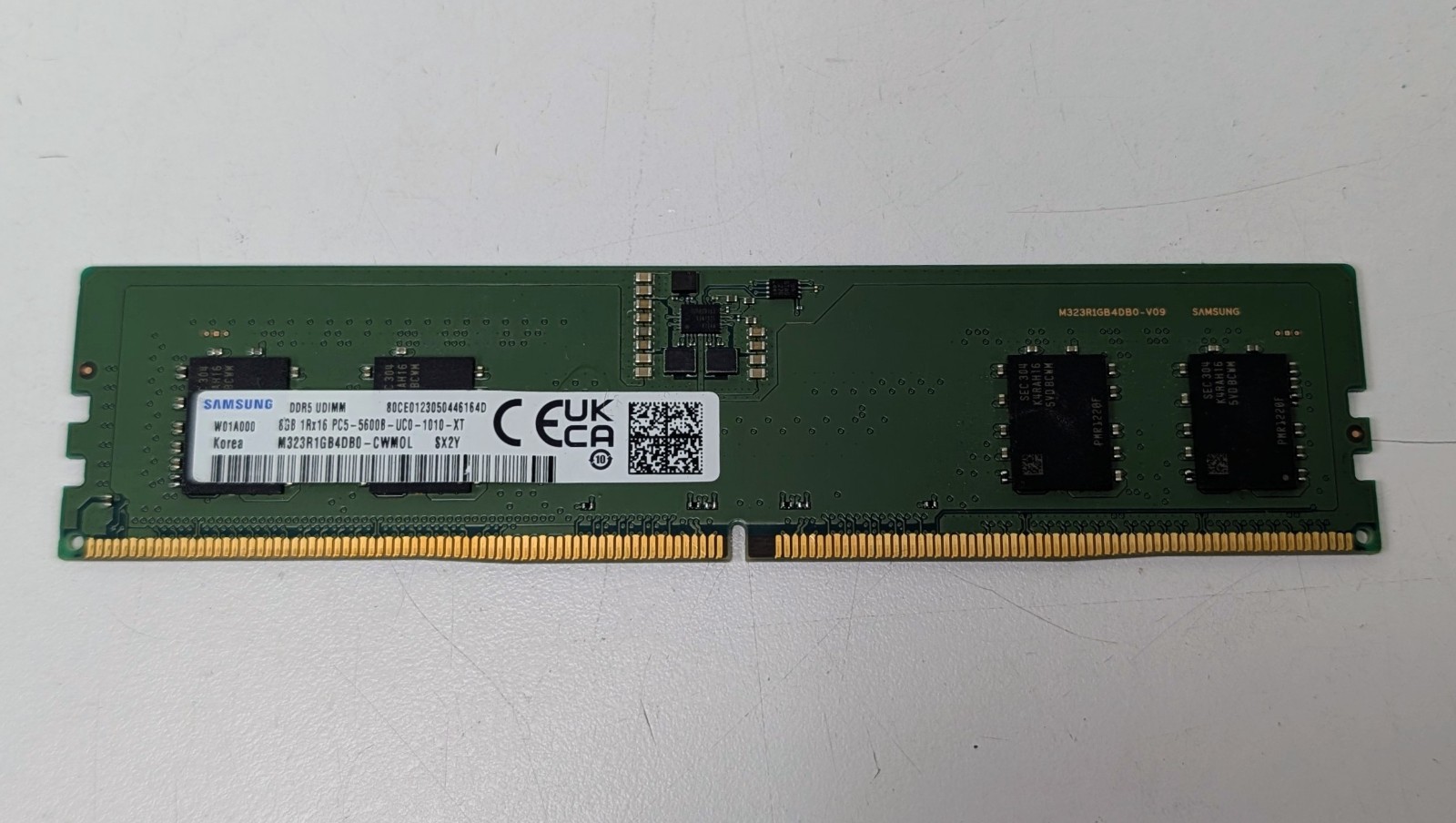 Samsung 8GB DDR5 PC5-5600 288-Pin UDIMM Desktop RAM M323R1GB4DB0-CWM0L
