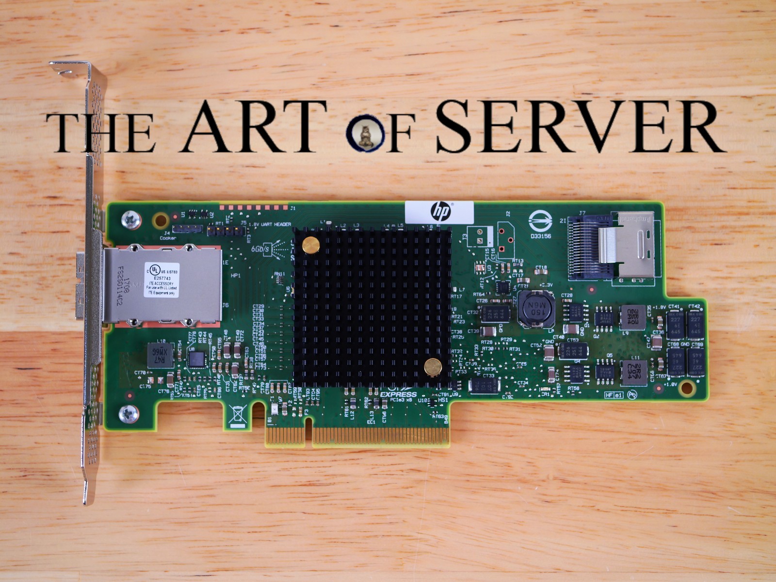 HP H222 LSI 9217-4i4e SAS HBA 6Gbps PCI-E 3.0 P20 IT mode for ZFS TrueNAS unRAID