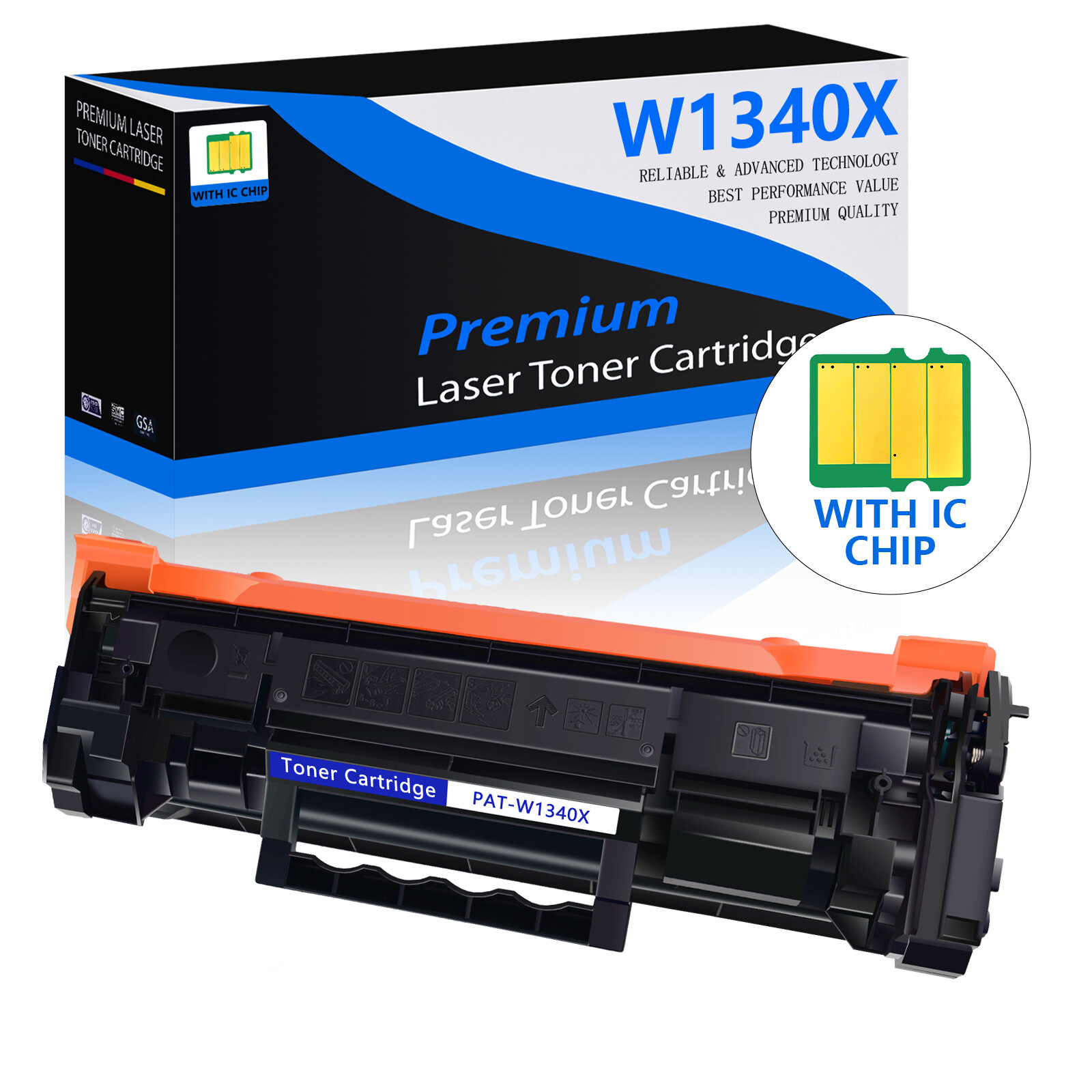 134X W1340X High Yield Black Toner Cartridge for HP 134 Laserjet M209, MFP M234