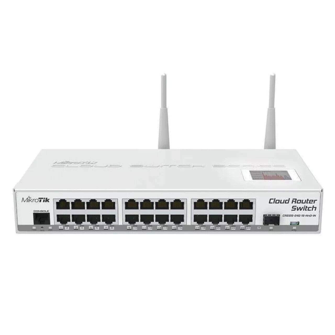 Mikrotik CRS125-24G-1S-2HnD-IN, Cloud Router Switch Fully manageable L3 switch