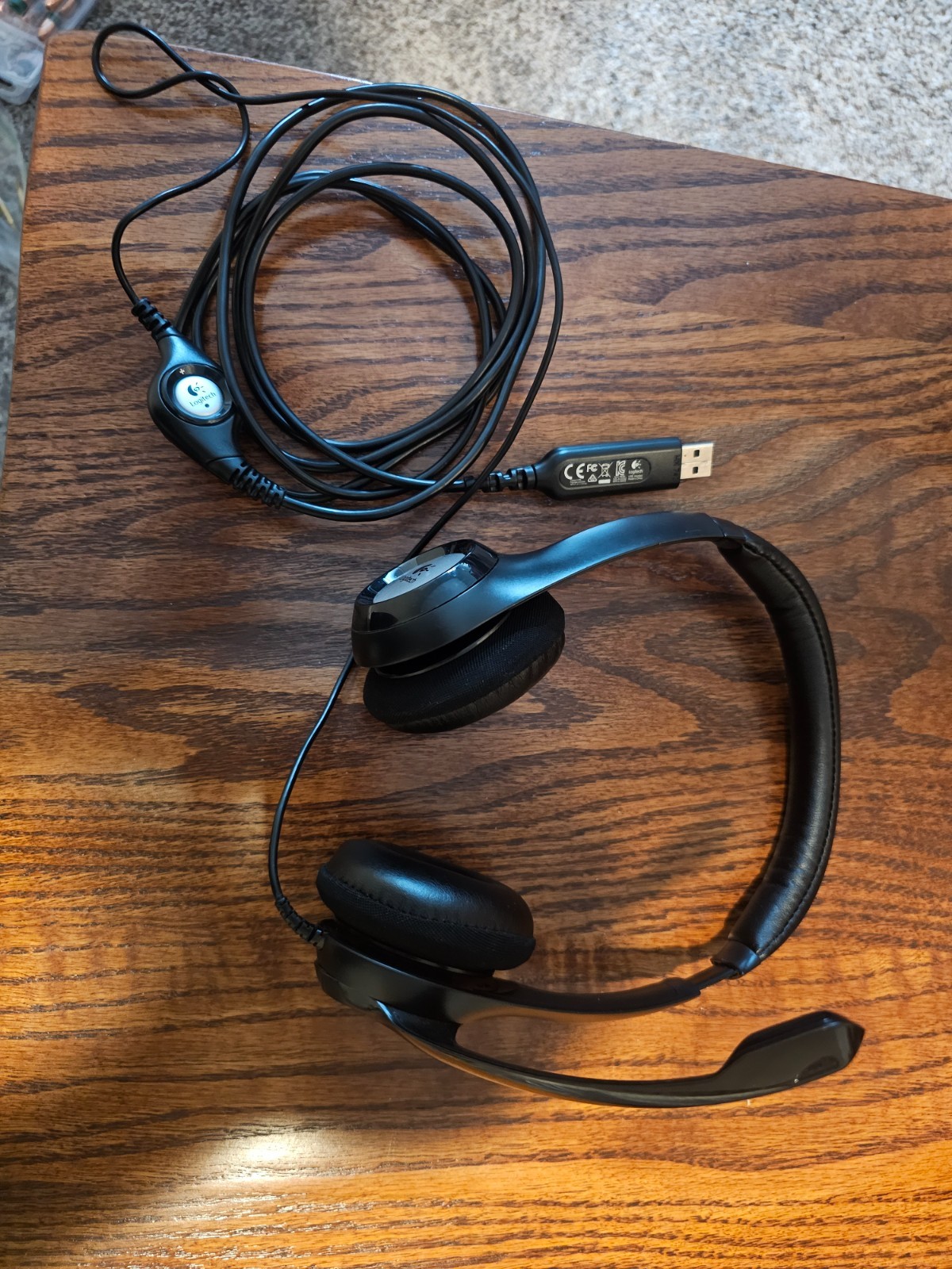 Logitech ClearChat H390 USB Headset (Mint Condition)