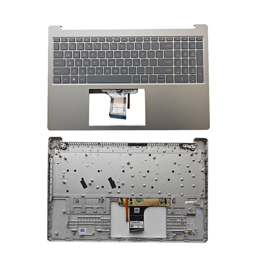 New N36752-001 For HP 15-FC 15-FD Palmrest Upper Cover Keyboard With Backlit 