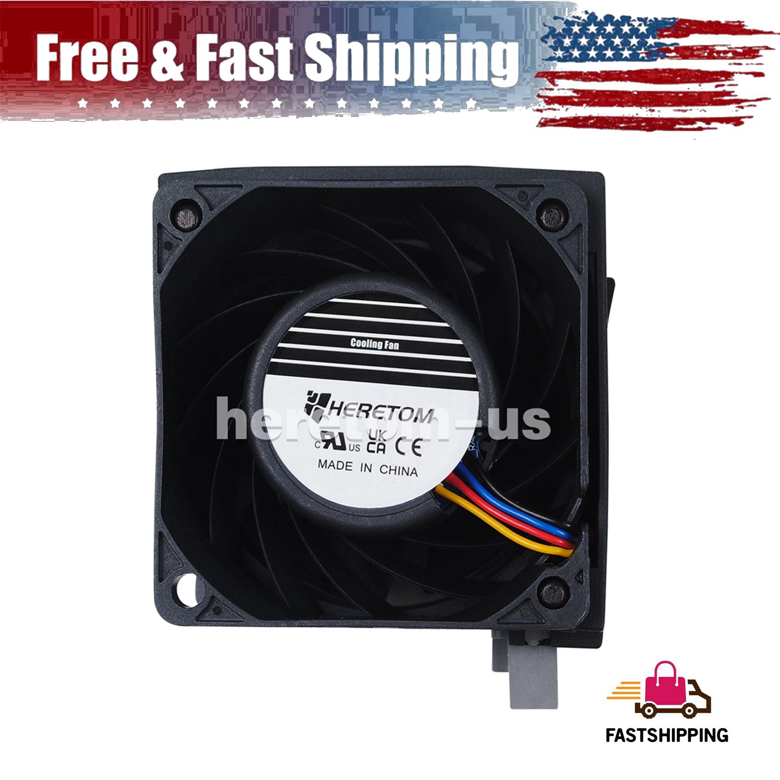 CPU Cooler Fan CPU Cooling Fan 12V 0.98A For Dell R740xd R740 Server WX75H