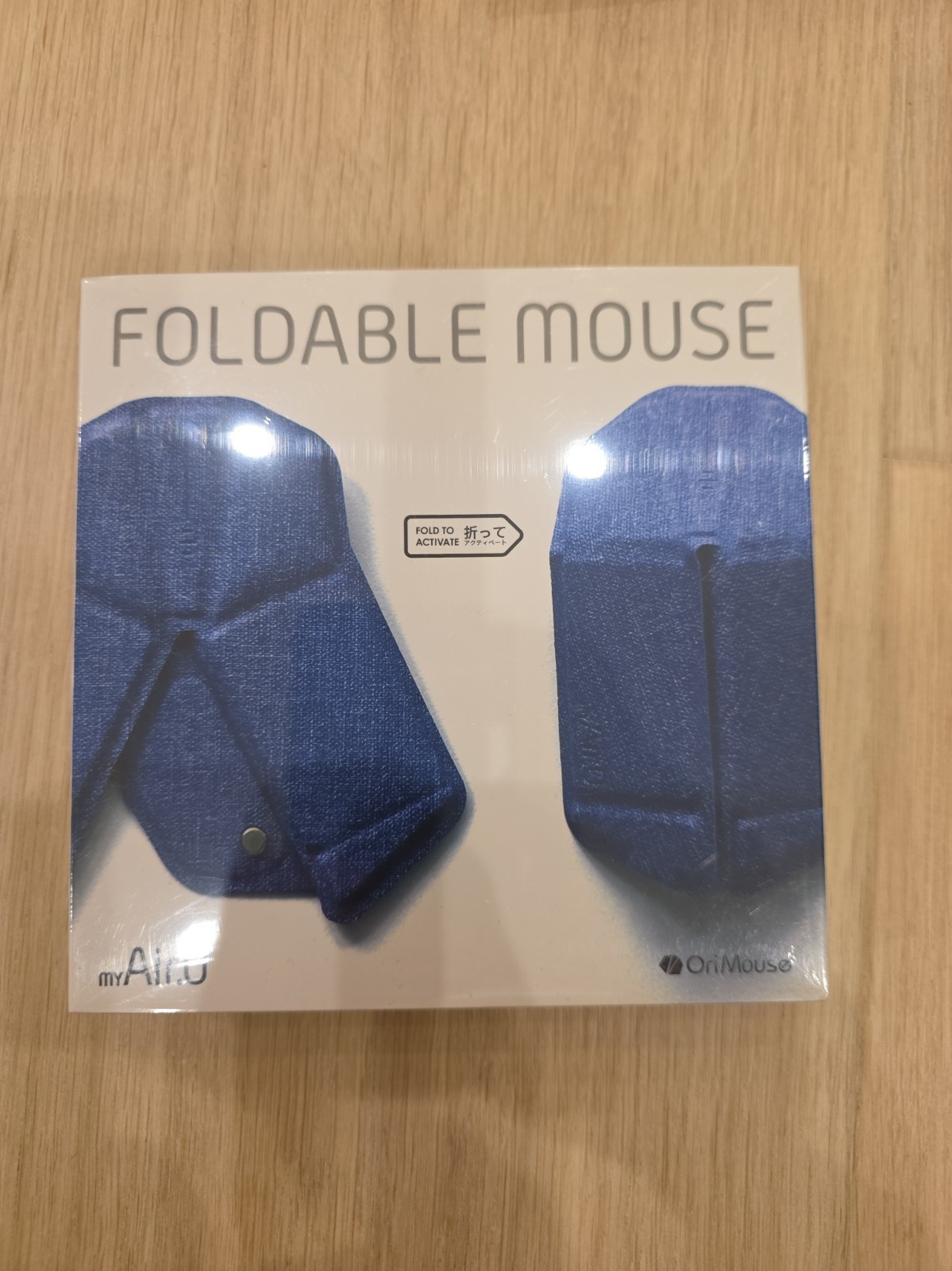 myAir.0 OriMouse Ultra Slim Foldable Wireless Bluetooth Mouse Royal Blue BT 5.2