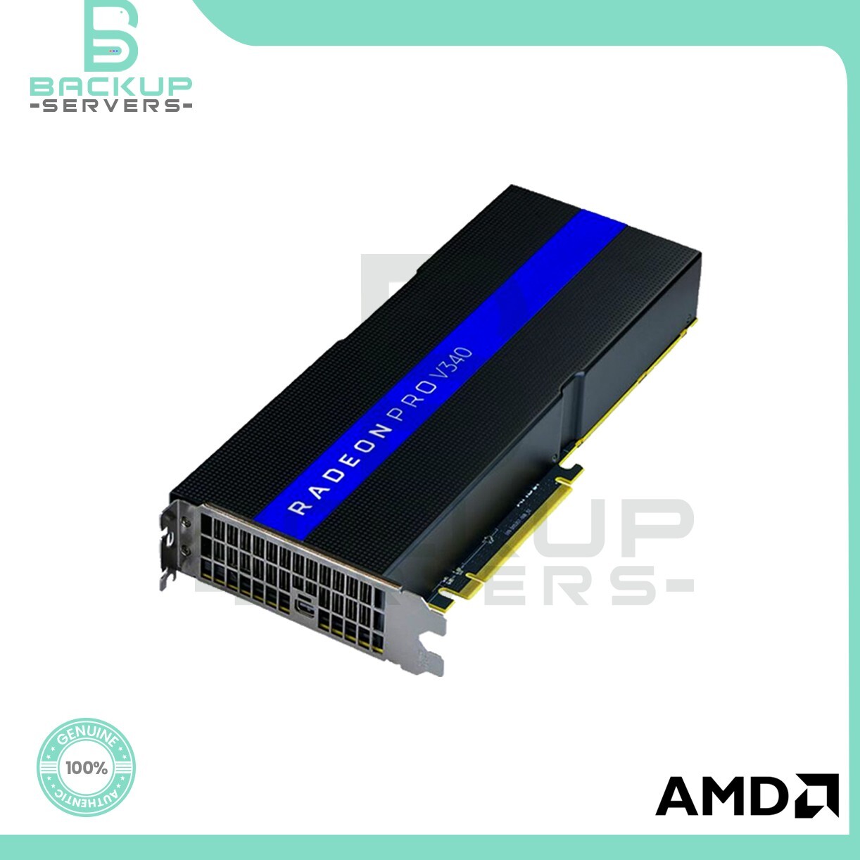 LOT OF 3 102-D05318-02 AMD V340L Radeon PRO 16GB PCI-e x16 HBM2 Graphics Card