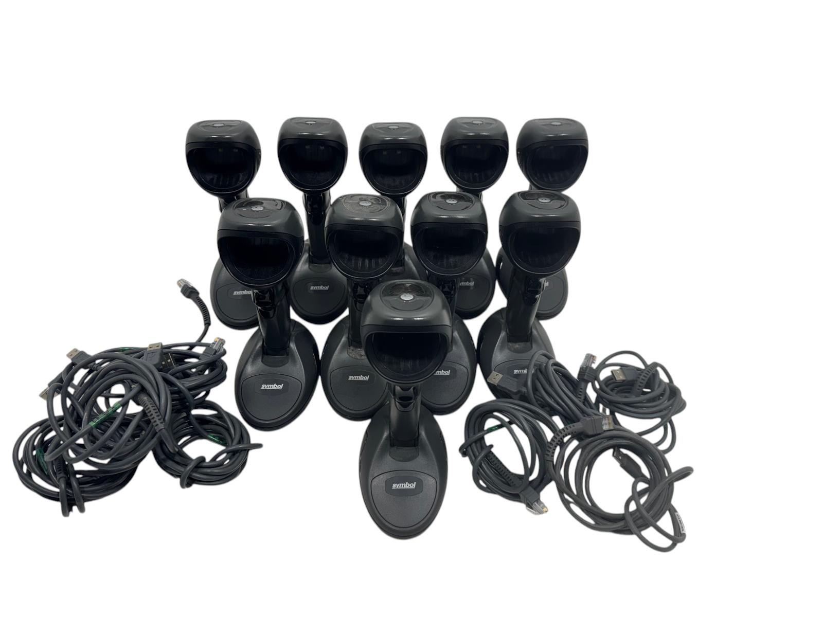 ZEBRA Symbol Motorola  Barcode Scanner DS9808-SR00007NNWR With USB Cable