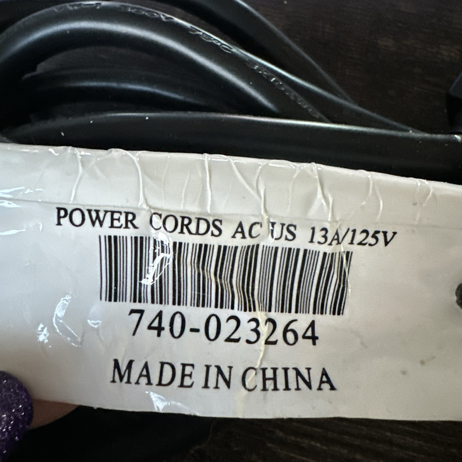 Juniper Power Cord 740-023264 Hospital Grade KC-003 [C-13 x KC-080 (5-15P)] 13A