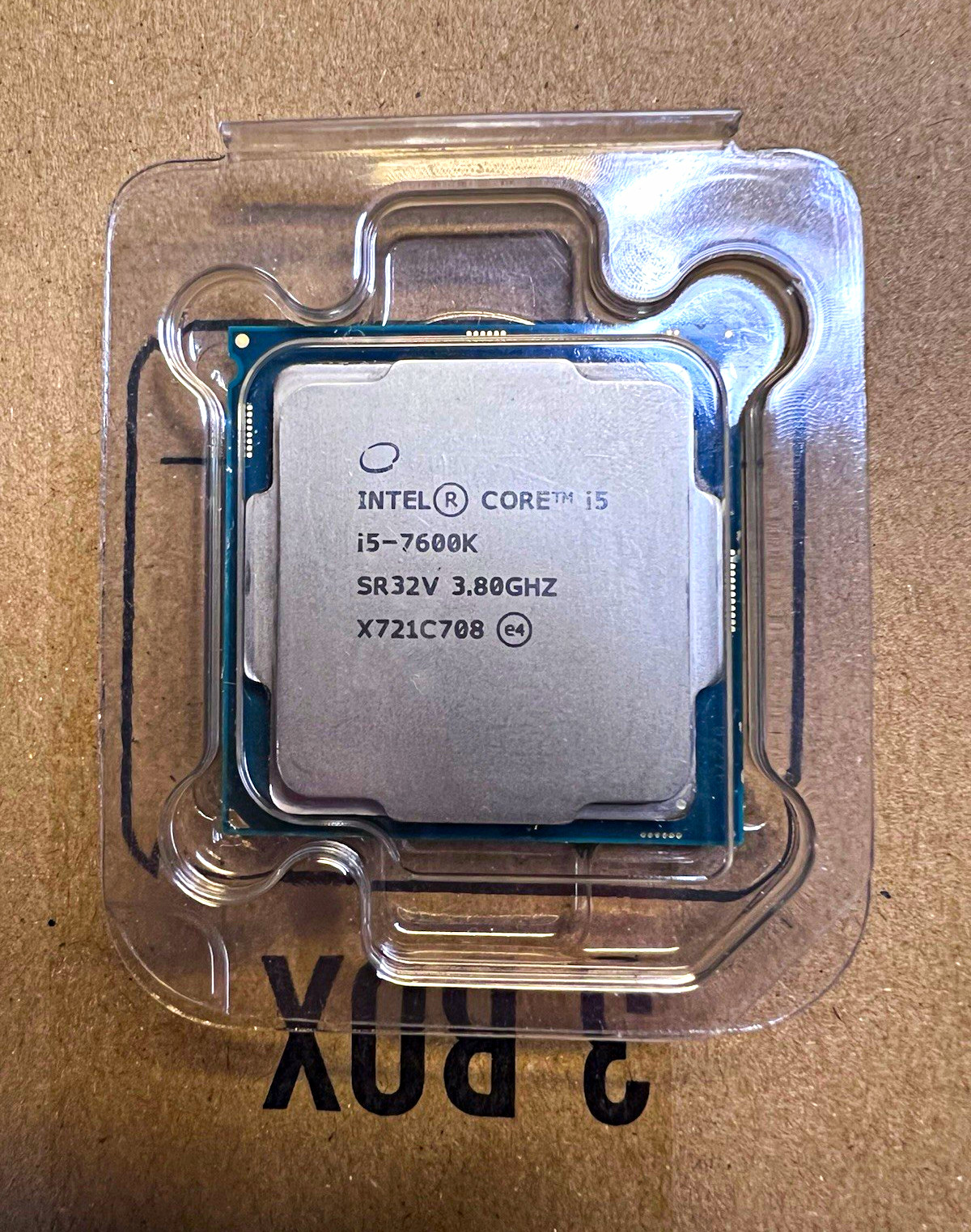 Intel Core i5-7600K 7th Gen 3.80GHz 4-Core LGA1151 CPU Processor SR32V - Tested