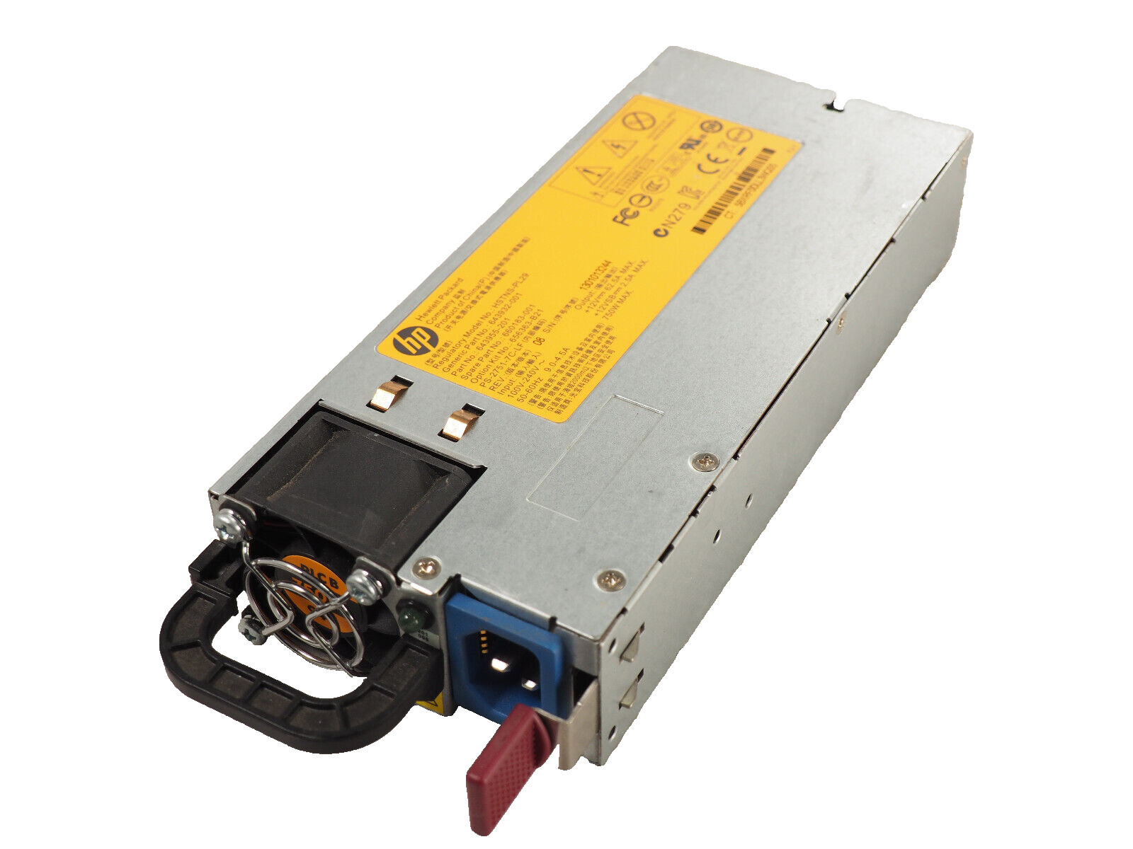 HP HSTNS-PL29 643932-001 643955-201 660183-001 656363-B21 Power Supply