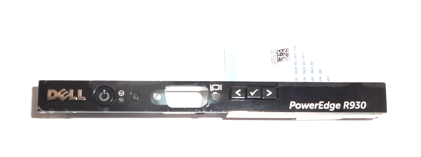 NEW Dell OEM PowerEdge (R930) Front Power Button Bezel with Cable AMA01 MRYGP