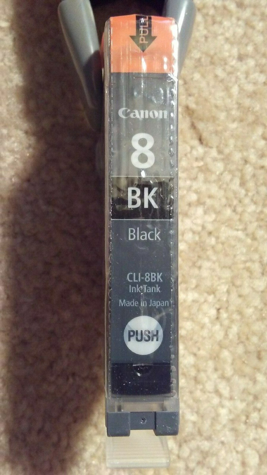 Genuine Canon CLI-8BK Ink Cartridge - Black - Original Sealed Wrap