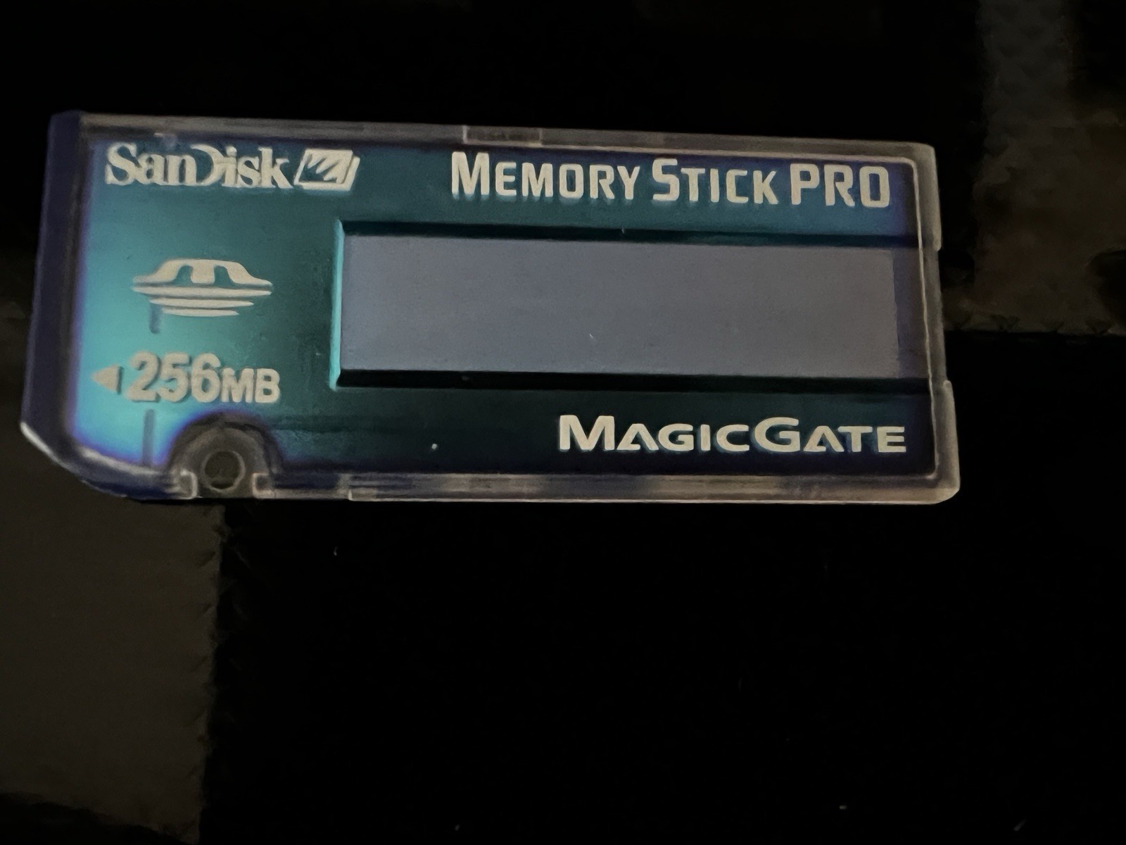 New w/out Box SANDISK MEMORY STICK PRO MAGIC GATE 256 MB