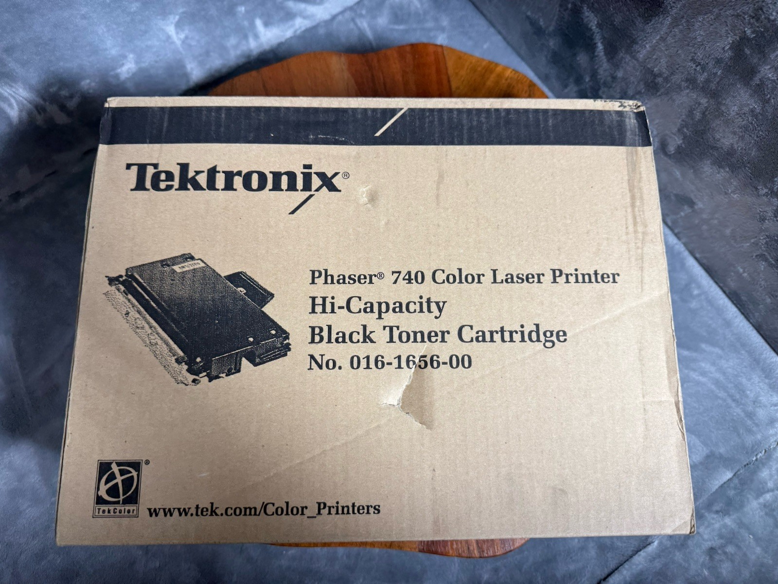 Tektronix 016-1656-00 Black High Capacity Toner for Phaser 740