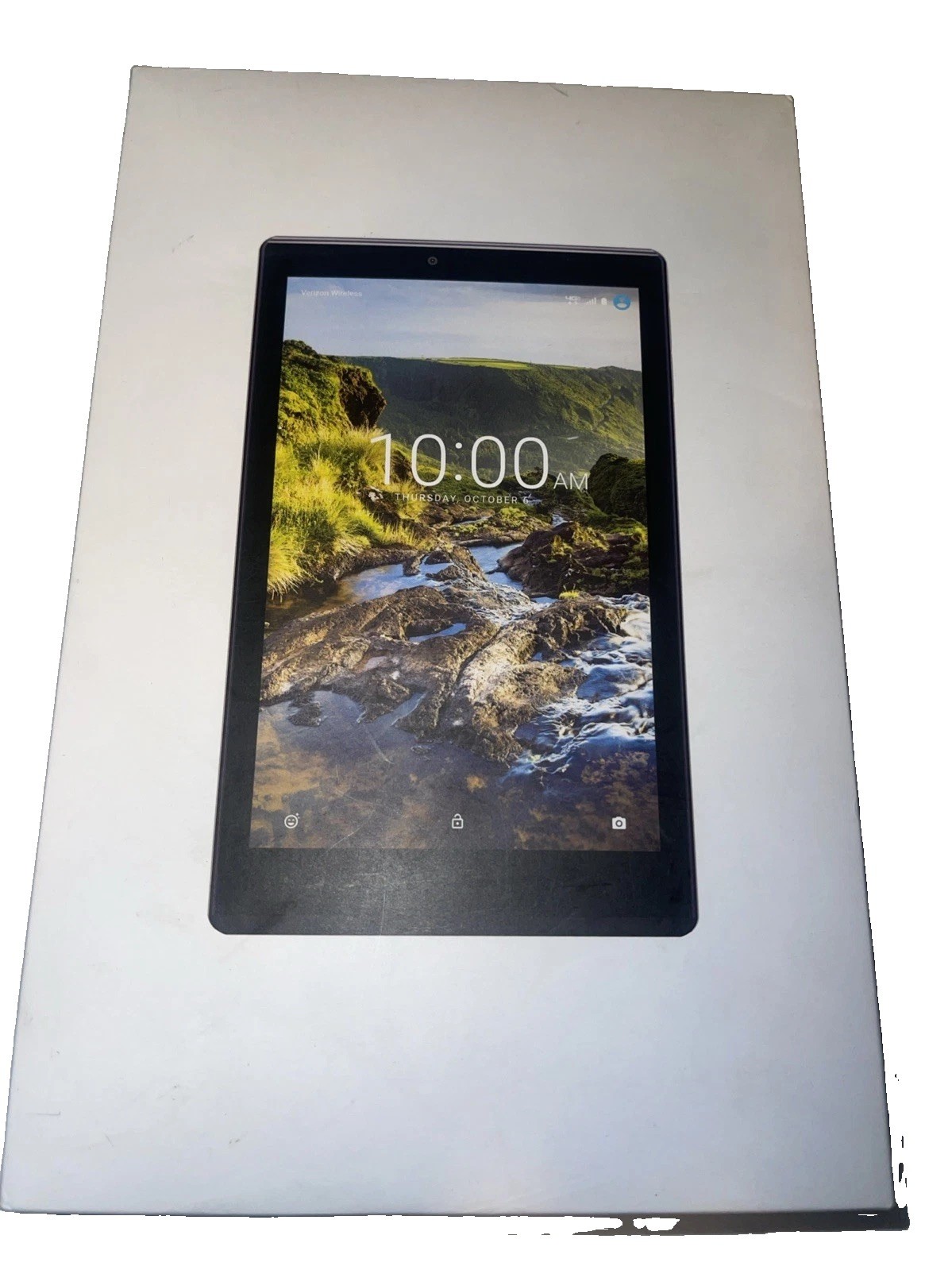 Verizon Ellipsis 8 16GB HD Black 8in Tablet 1GB RAM 4G LTE Android QTASUN1B