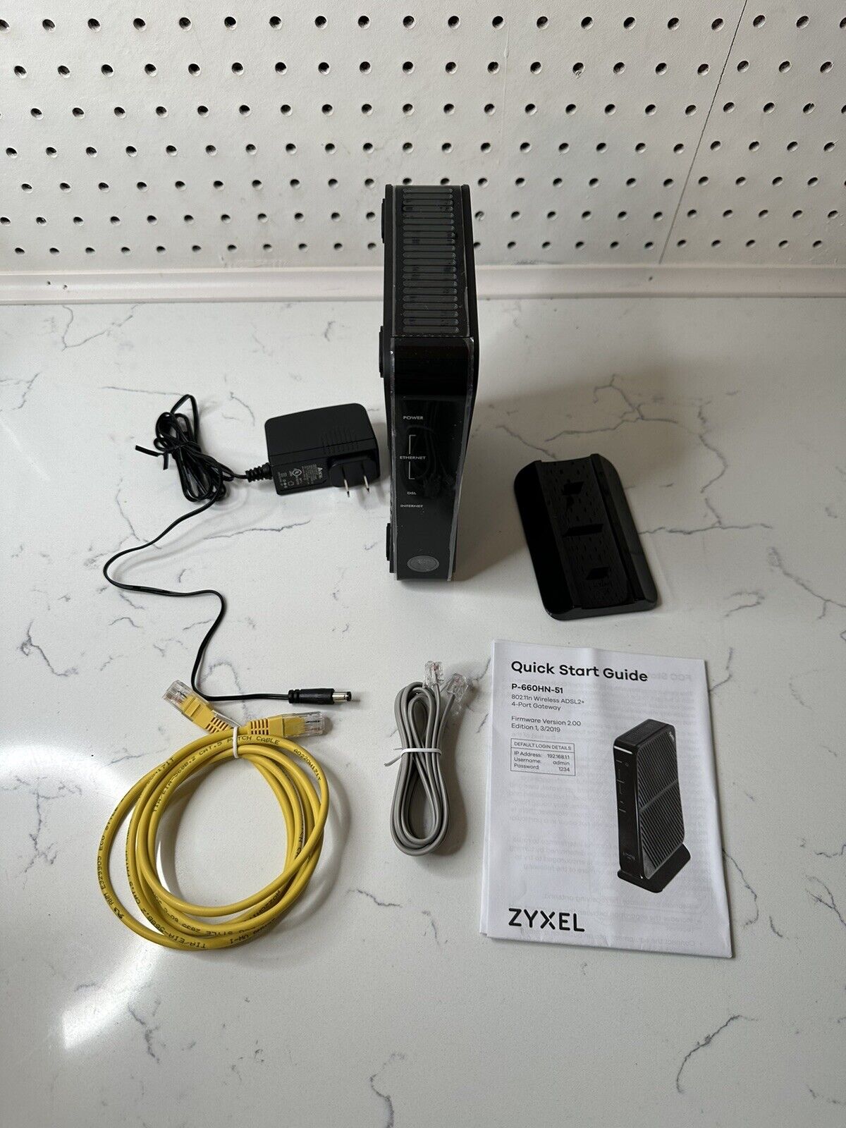 Zyxel P-660HN-51 Wireless WiFi Router Open Box