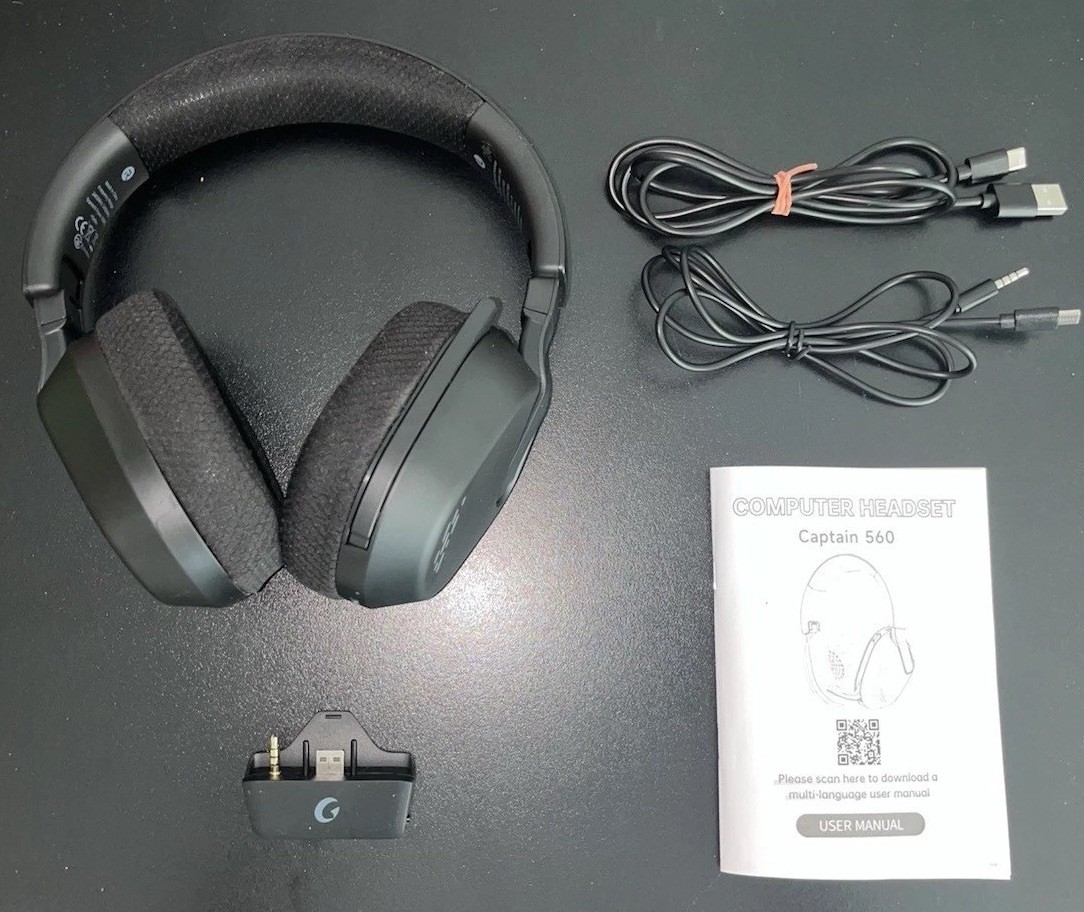 Gvyugke Captain 560 Gaming Headset Boom Mic USB 3.5mm - Very Lightly Used