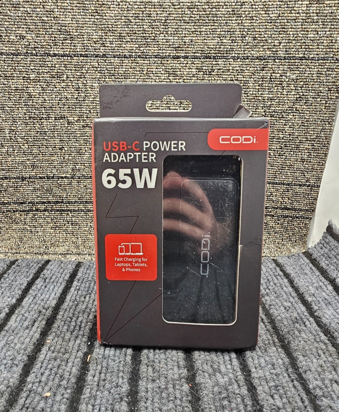 Codi A03041 Lightweight 65W USB-C AC Laptop Power Adapter Replacement 100-240V