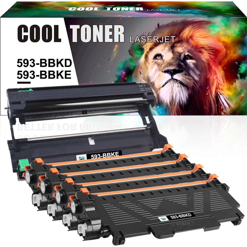 For Dell E310dw E514dw E515dw  593-BBKD Toner Cartridge 593-BBKE Drum Unit SET